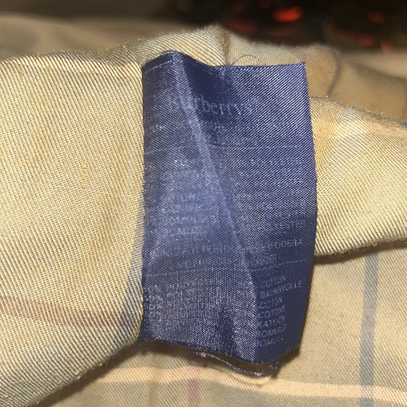 RARE VINTAGE Classic Burberry trench Sz 6-8 custom altered mid length exquisite - Picture 5 of 10